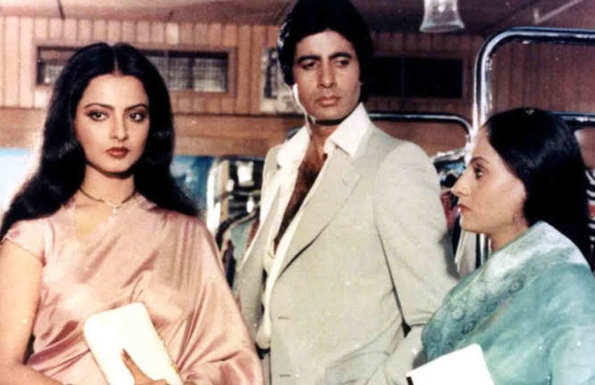 Amitabh Bachchan - Rekha and Jaya Bachchan