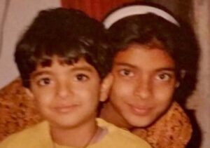 Priyanka Chopras with brother
